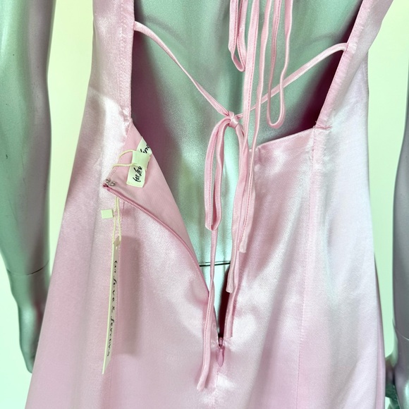 NWT!!! For love and lemons women pink dress size S Retail 250$ - Picture 7 of 13